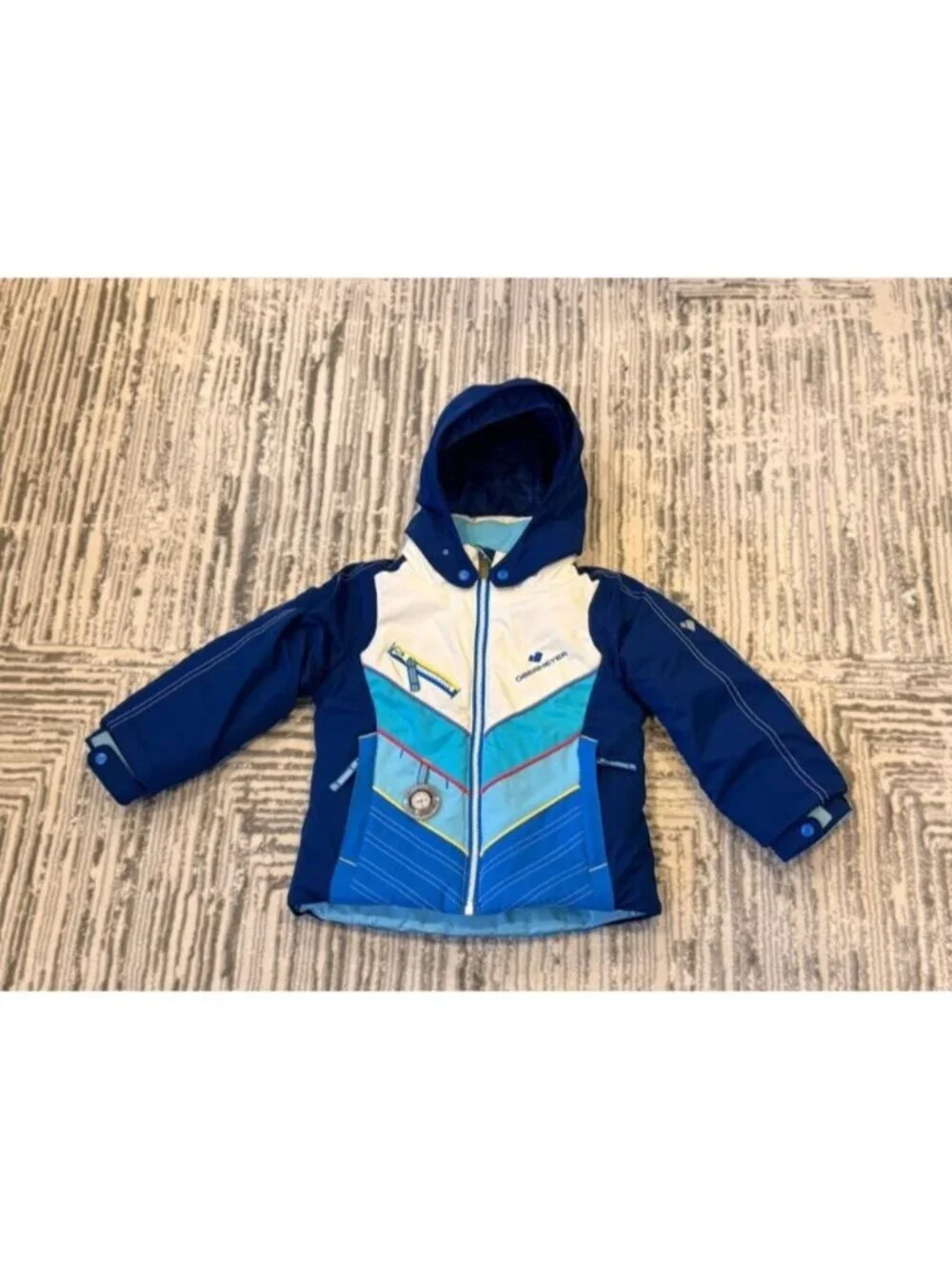 Obermeyer girls Toddler size 3 Sierra Winter puffer coat w/I-GROW MSRP $140